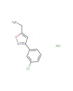 Astatech 3-(3-CHLOROPHENYL)-5-AMINOMETHYLISOXAZOLE HCL; 50MG; Purity 97%; MDL-MFCD11501077